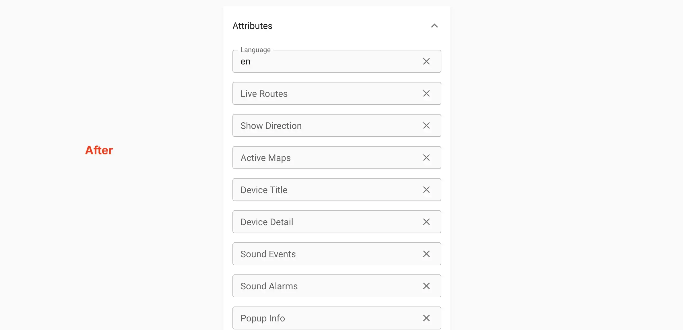 Traccar UI Side Effect